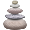 meditation-rocks emoji